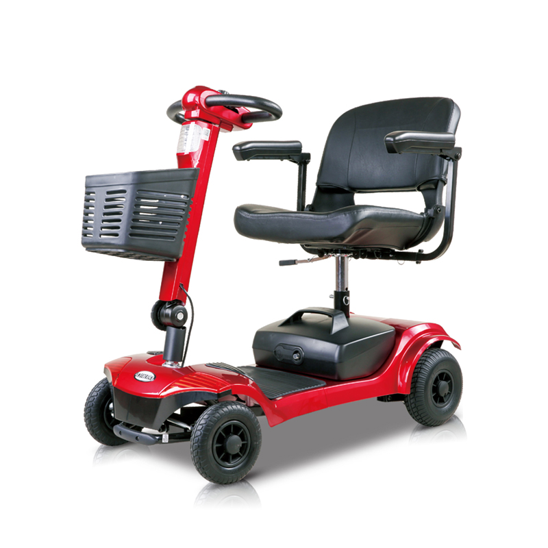 SW1000L Handa Upang Ipadala ang Mobility Scooter 9 Inch 4 Wheels Scooter