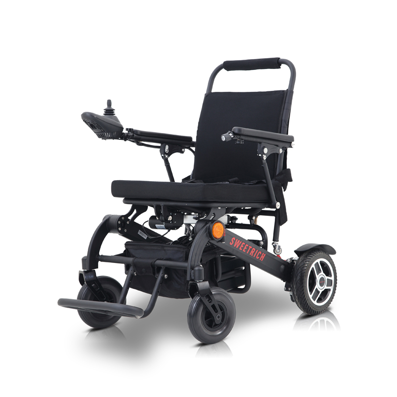 Ifold Plus 2020 Bagong 2020 Bagong Disenyo Ultra Light Lithium Battery Wheelchair Aluminum Folding Electric Power Wheelchair