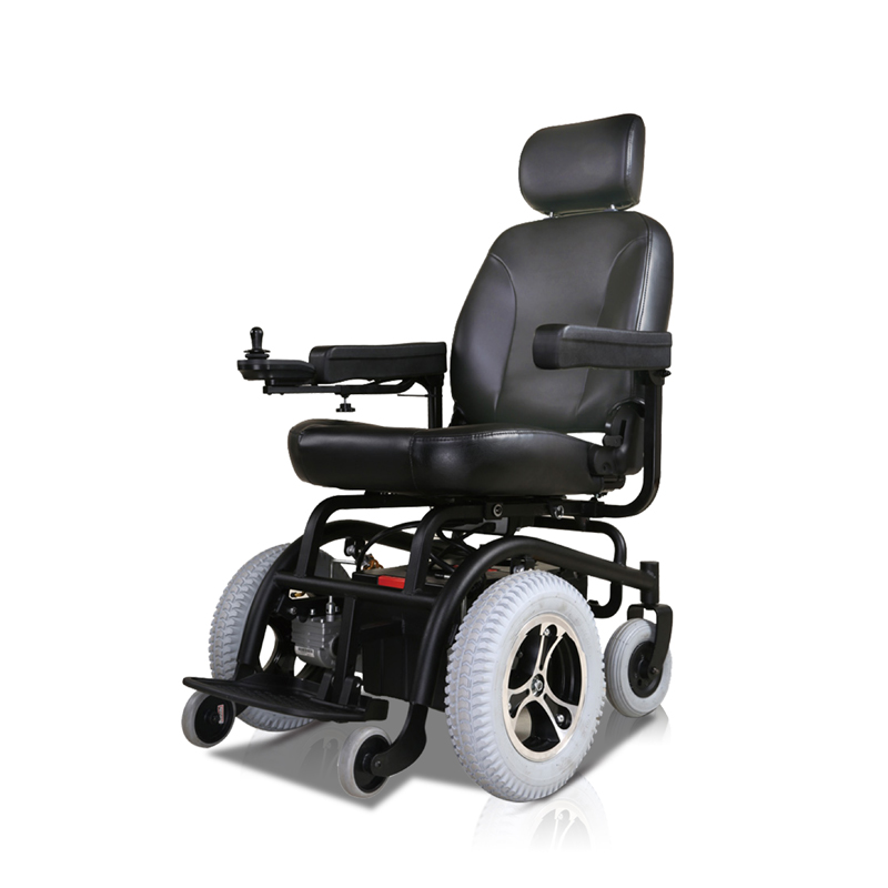 Ipower Sport FWD Certificated Power Suppier Ginamit na Baterya Electric Wheelchair Foldable Para sa Paggamit ng Pintuan