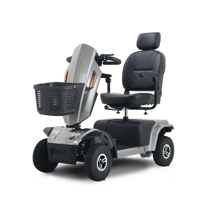 S25 Anti-Rollback 4 Wheel Disabled Handicapped Mobility Heavy Electric Scooter