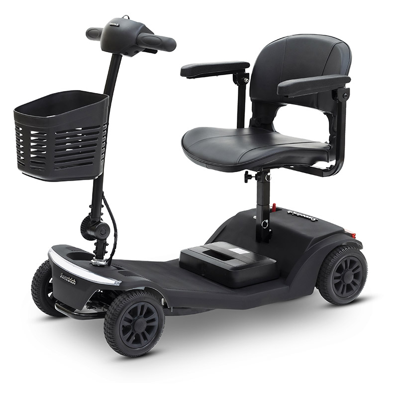 S2 Maliit na Laki Maliit na Compact Adjustable Folding Folding Mobility Scooter